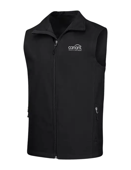 Black Core Soft Shell Vest w/Cariant Logo