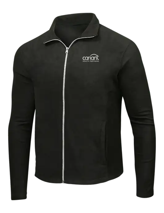 Black Microfleece Jacket w/Cariant Logo