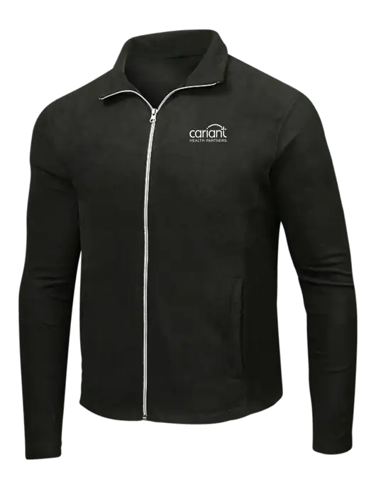 Black Microfleece Jacket w/Cariant Logo
