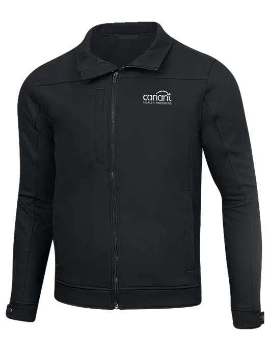 Cornerstone Charcoal Duck Bonded Soft Shell Jacket w/Cariant Logo