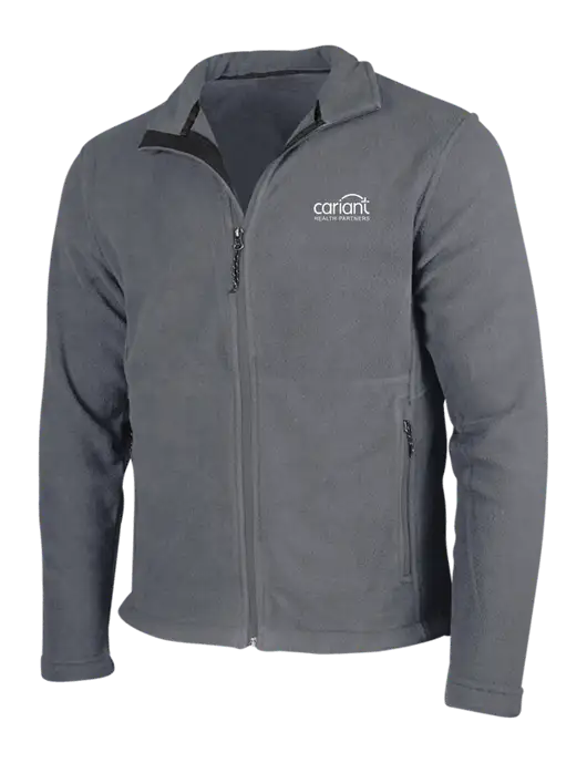 Medium Grey Fleece Jacket w/Cariant Logo