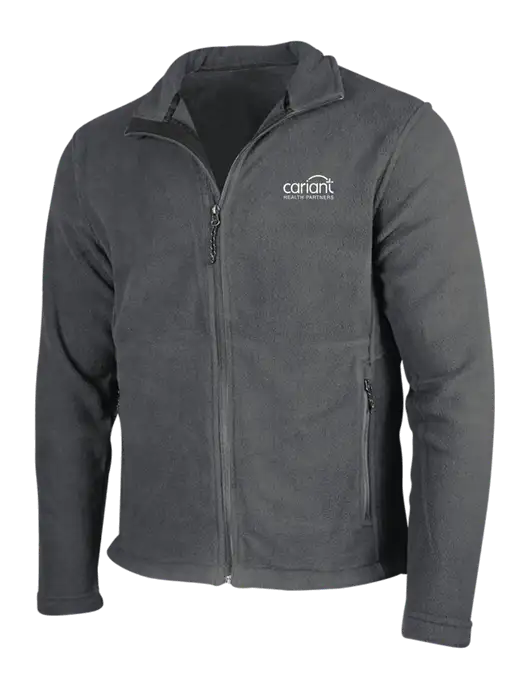 Dark Grey Fleece Jacket w/Cariant Logo