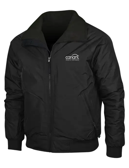 True Black/True Black Classic Challenger Jacket w/Cariant Logo