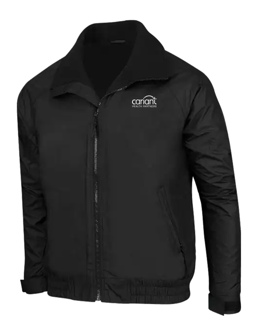 True Black/True Black Classic Competitor Jacket w/Cariant Logo