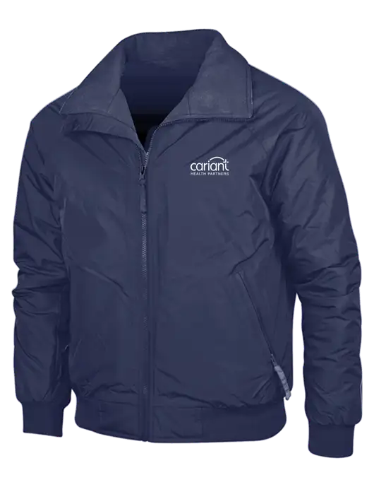 Navy/Navy Classic Challenger Jacket w/Cariant Logo