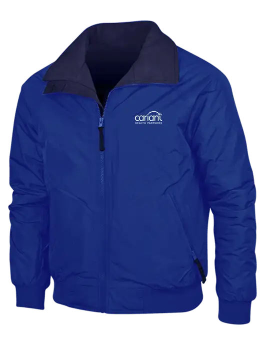 Dark Royal/Navy Classic Challenger Jacket w/Cariant Logo