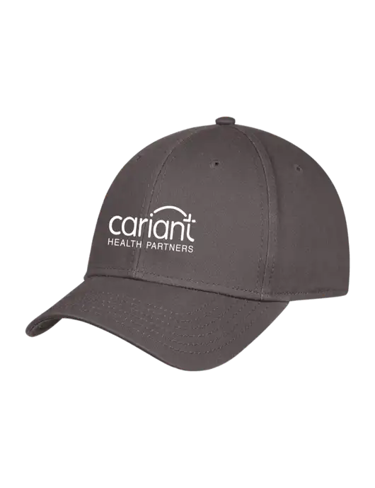 Charcoal Structured Cap Hook & Loop w/Cariant Logo