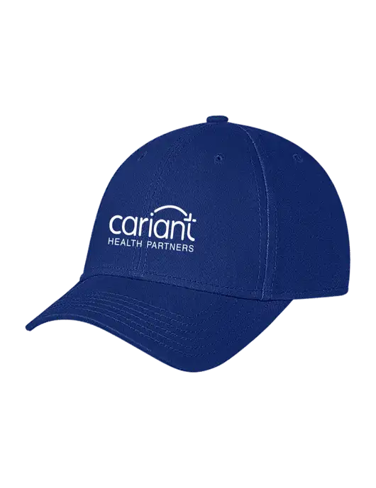 Royal Structured Soft Snap Closure Hook & Loop Cap w/Cariant Logo