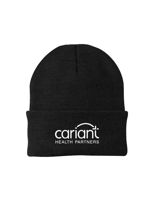 Black Knit Cap w/Cariant Logo