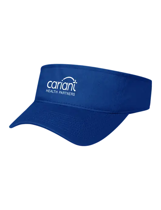 Royal Cap Visor w/Cariant Logo