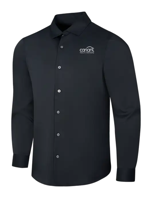 Black City Stretch Shirt w/Cariant Logo
