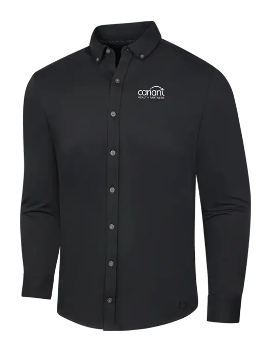 OGIO Blacktop Modern Code Stretch Button-Up Shirt w/Cariant Logo