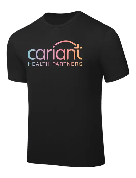 Black PosiCharge Competitor Tee w/Cariant Logo