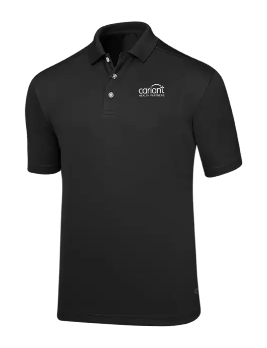 Callaway Core Black Performance Polo w/Cariant Logo