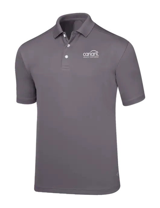 Callaway Core Medium Grey Performance Polo w/Cariant Logo