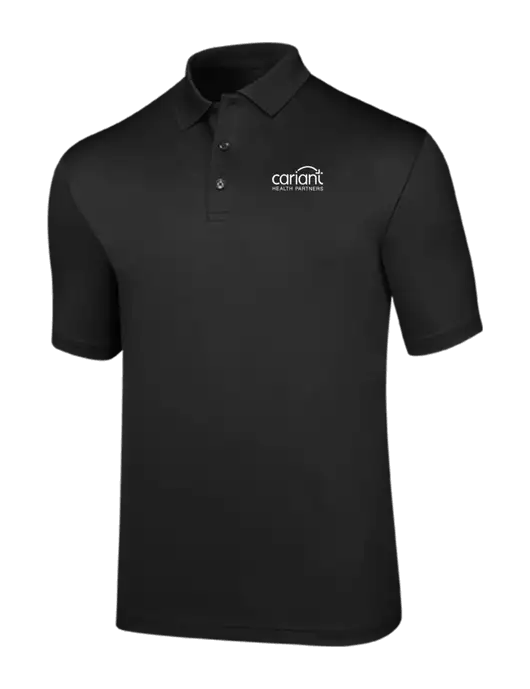 Callaway Opti-Dri Black Chev Polo w/Cariant Logo