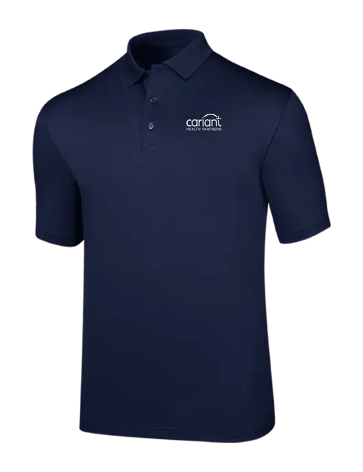 Callaway Opti-Dri Navy Chev Polo w/Cariant Logo