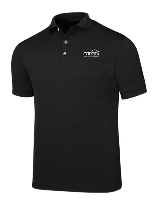 Callaway Ottoman Black Polo w/Cariant Logo