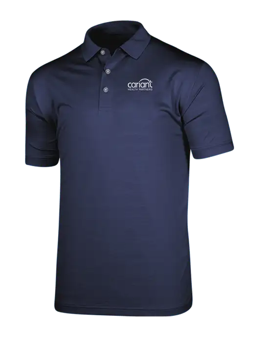 Callaway Vibrant Navy Ventilated Polo w/Cariant Logo
