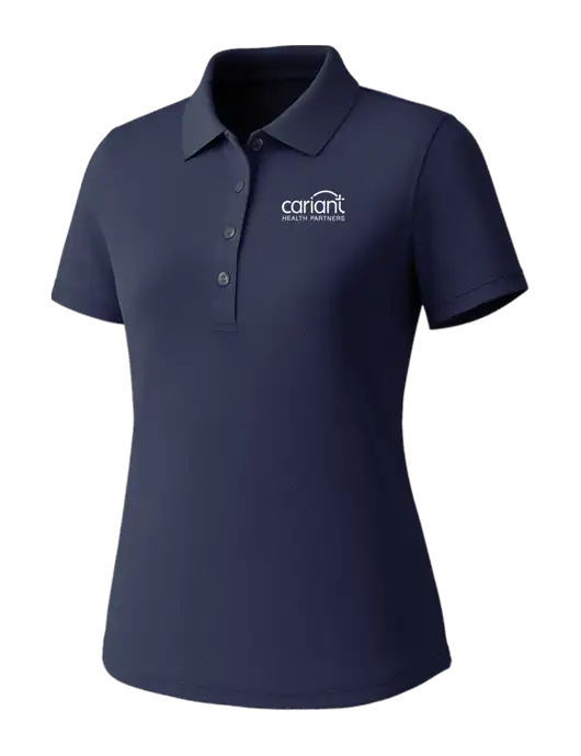 Callaway Womens Core Navy Performance Polo w/Cariant Logo