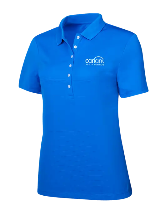 Callaway Womens Ottoman Royal Blue Polo w/Cariant Logo