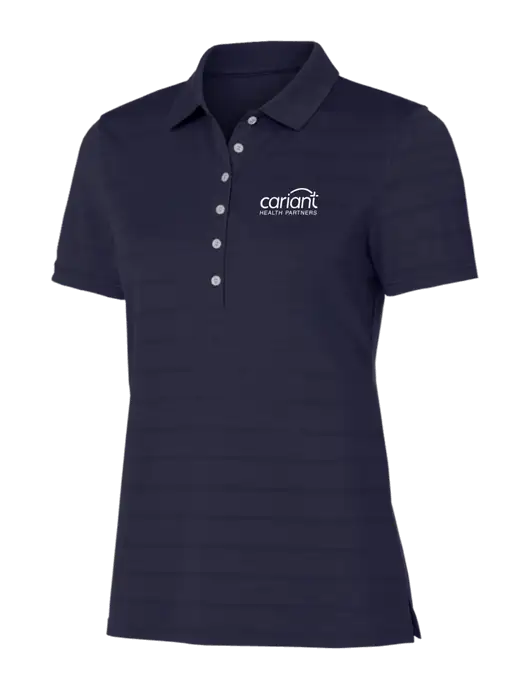 Callaway Womens Navy Ventilated Polo w/Cariant Logo