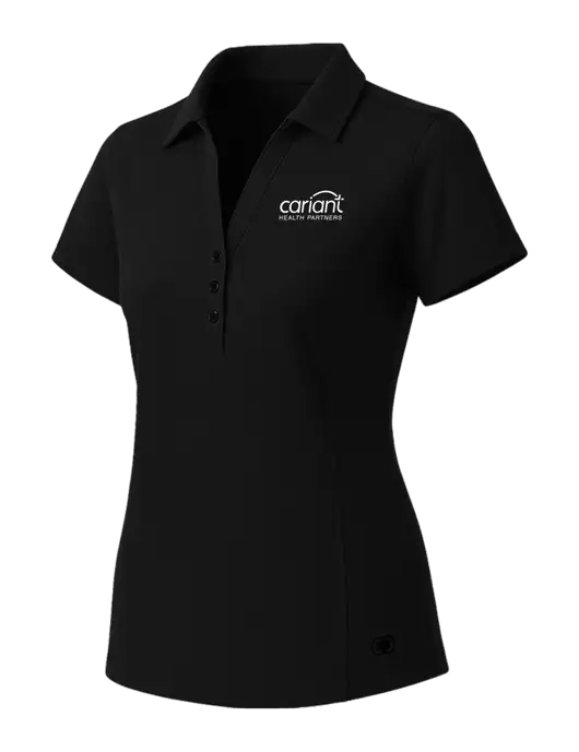 OGIO Womens Blacktop ONYX Polo w/Cariant Logo