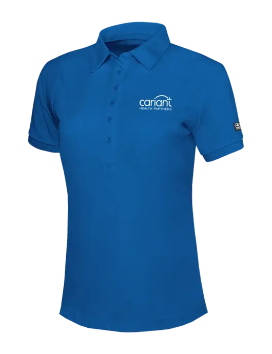 OGIO Womens Royal Blue Jewel Polo w/Cariant Logo