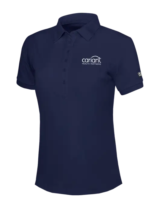 OGIO Womens Navy Jewel Polo w/Cariant Logo