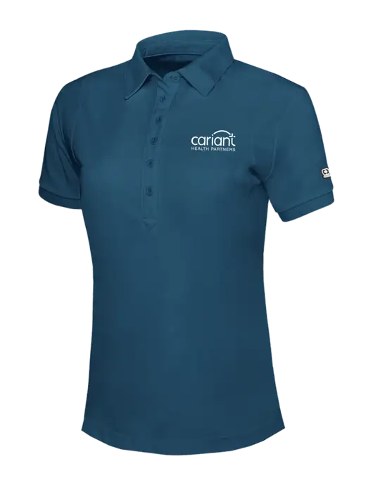 OGIO Womens Light Navy Jewel Polo w/Cariant Logo