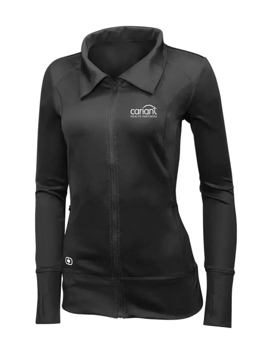 OGIO Blacktop Womens Endurance Fulcrum Full-Zip w/Cariant Logo