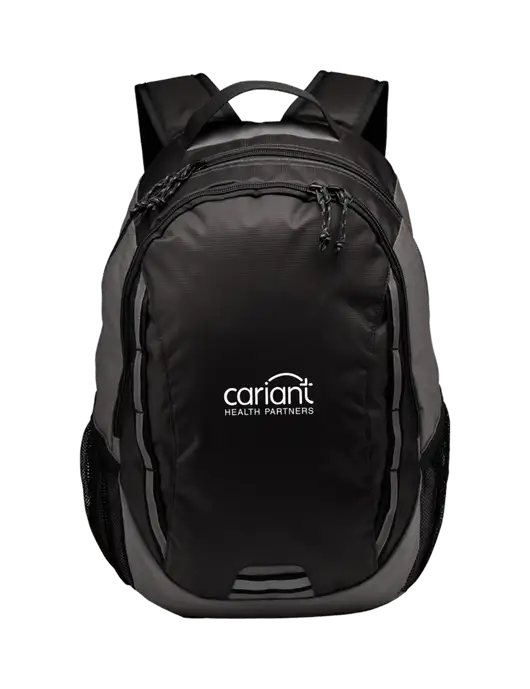 Ridge Charcoal/Dark Charcoal Laptop Backpack w/Cariant Logo