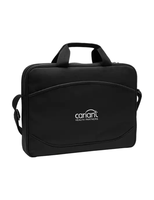 Slim & Lite Black Laptop Case w/Cariant Logo