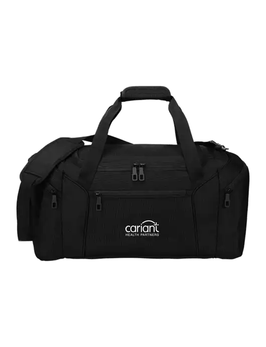 Slim & Lite Black Duffel    w/Cariant Logo
