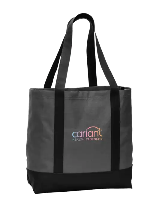 Carryall Charcoal/Black Day Tote Dark w/Cariant Logo