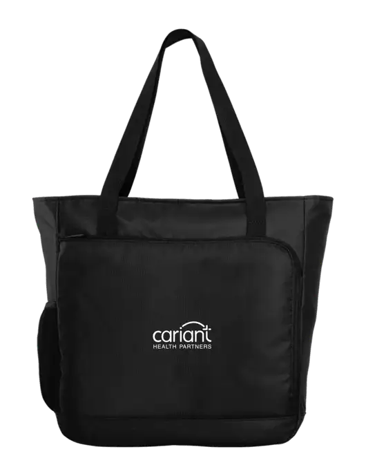 City Black Laptop Tote w/Cariant Logo