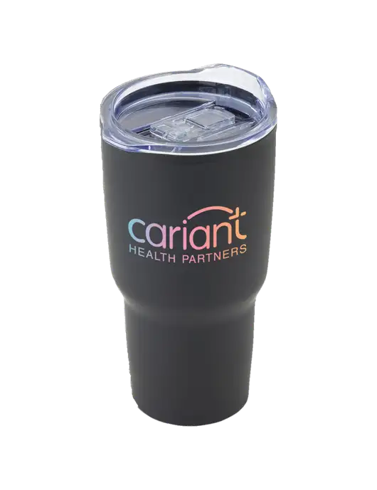 Odyssey Black 30 oz Travel Tumbler w/Cariant Logo