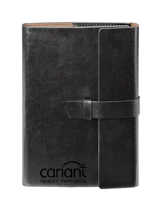 Fabrizio Black 6.875 x 9.56 Portfolio w/Cariant Logo