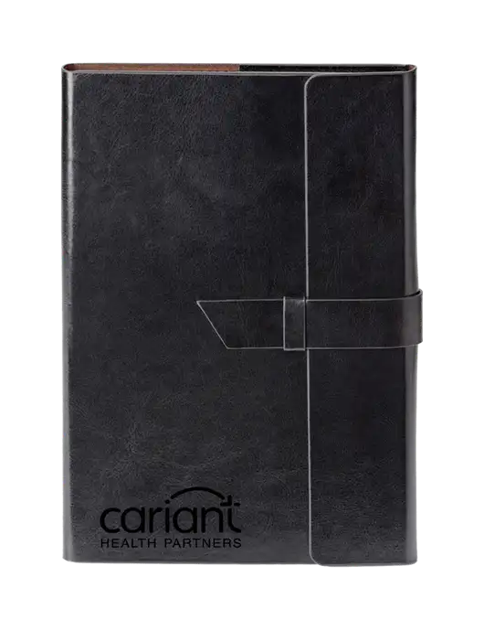 Fabrizio Black 6.875 x 9.56 Portfolio w/Cariant Logo