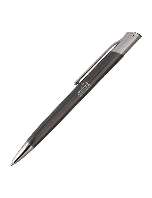 San Malo Gunmetal Pen - Black Ink w/Cariant Logo