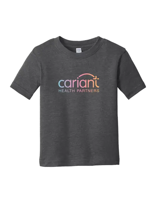 Rabbit Skins Vintage Smoke Toddler Fine Jersey Tee w/Cariant Logo