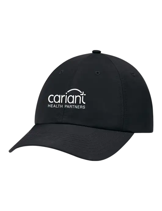 Richardson Relaxed Performance Lite Black Cap w/Cariant Logo