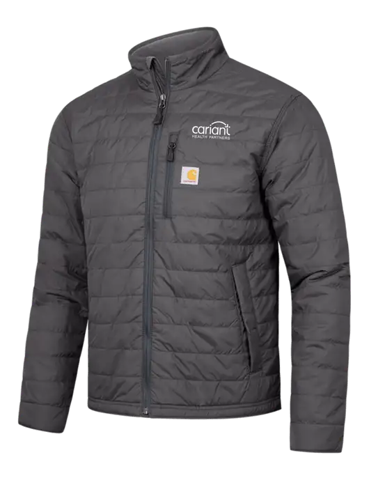 Carhartt Dark Grey Gilliam Jacket w/Cariant Logo