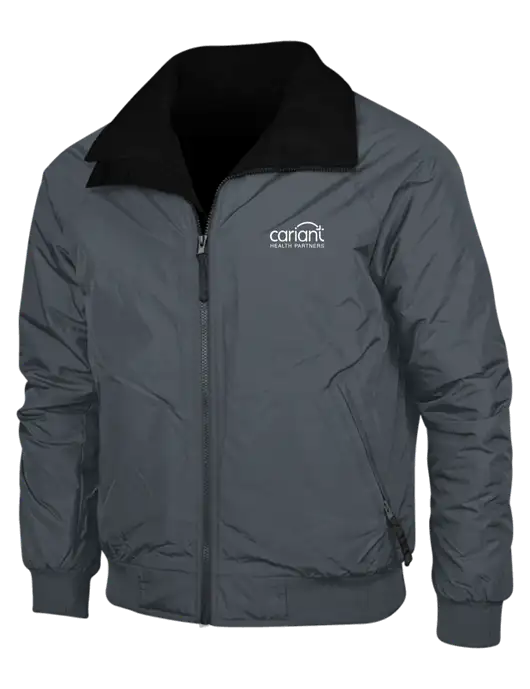 Dark Grey/Black Classic Challenger Jacket w/Cariant Logo