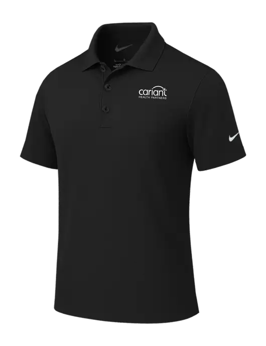 Nike Black Tech Basic Dri-FIT Polo
 w/Cariant Logo