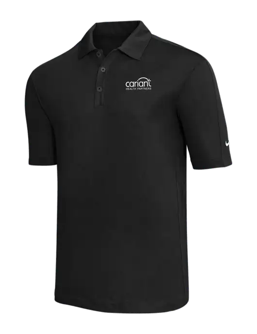 Nike Black Tech Sport Dri-FIT Polo w/Cariant Logo