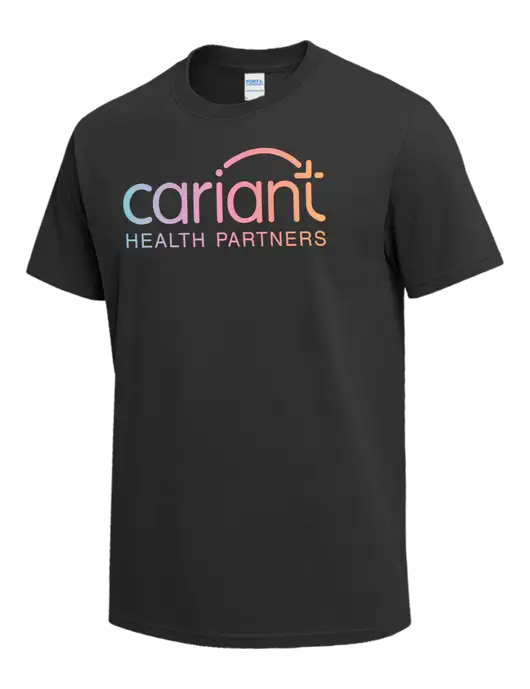 Charcoal Heavyweight 6.1 oz T-Shirt w/Cariant Logo