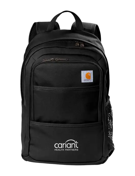 Carhartt Black Foundry Series Backpack w/Cariant Logo