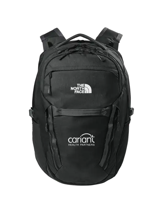 The North Face 31L Royal Arch Black Backpack w/Cariant Logo