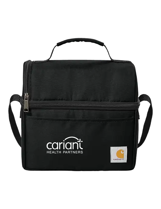 Carhartt Black Lunch 6-Can Cooler w/Cariant Logo